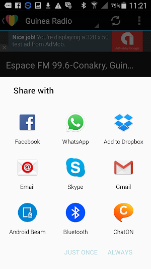 Guinea Radio Music & News Screenshot 2