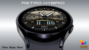 Retro Hybrid Watch Face Screenshot 2
