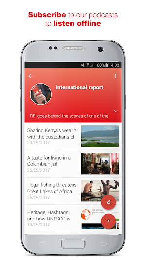 RFI Pure radio - Live streaming and podcast Screenshot 3