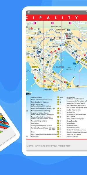 MONACO BUS MAP AND ATTRACTIONS Screenshot 3