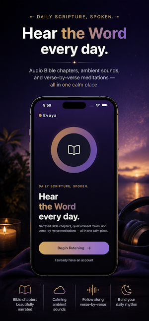 Evaya: Bible, Verses & Prayers Screenshot 0