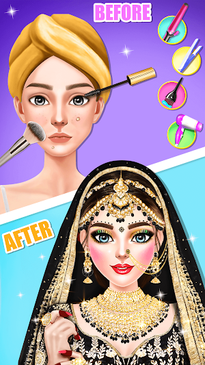 Indian Wedding Bridal Makeup Screenshot 3