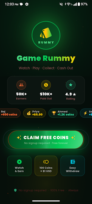 Game Rummy Screenshot 0