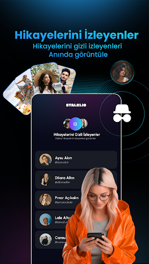 Stalklio - Takipçi Analizi Screenshot 3