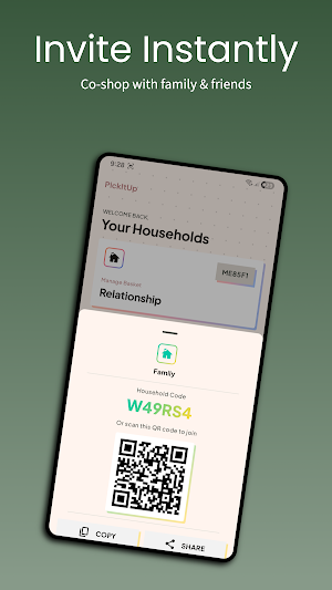 PickItUp: Shared Grocery List Screenshot 2