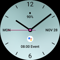 Clean Analog Watch Face
