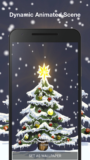Christmas Live Wallpaper Screenshot 1