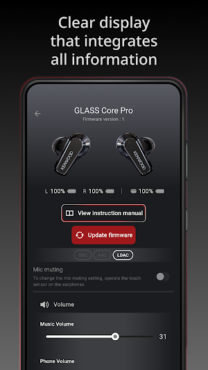 KENWOOD Headphones Screenshot 0