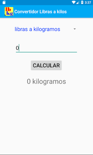 Convertidor de libra a  kilogr Screenshot 0