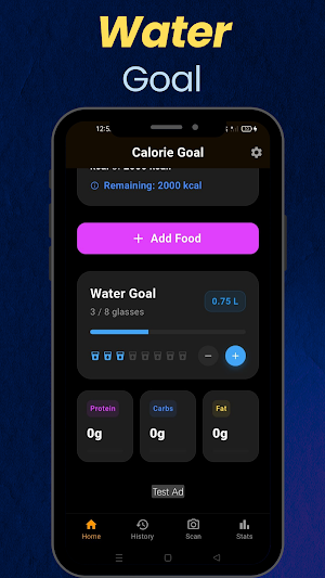 Calorie Tracker: AI Food Scan Screenshot 1
