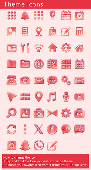 Juicy Peaches Theme +HOME Screenshot 3