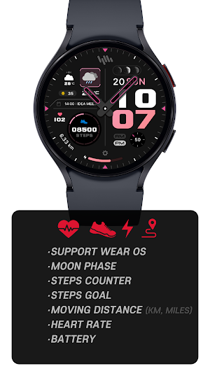 SamWatch Simple Analog 44 Screenshot 1