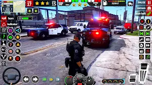 City Police Car Chase Game 3D Screenshot 2