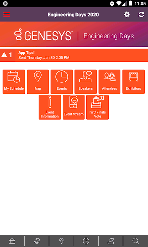 Genesys Events Screenshot 1