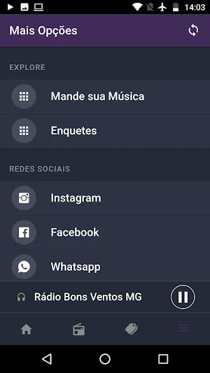 Rádio Bons Ventos Screenshot 2