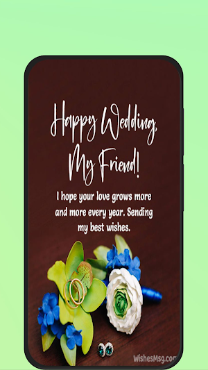 wedding wishes for a friend Screenshot 0