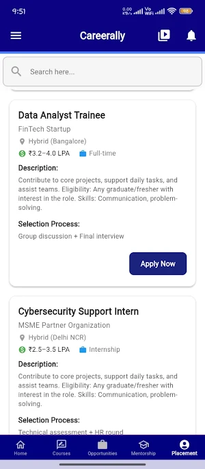 Careerally Screenshot 3
