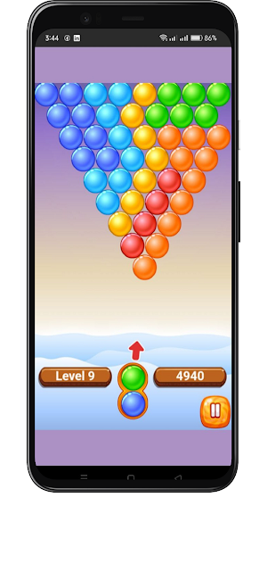 Sky bubble shooter pro Screenshot 3