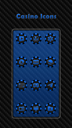 Casino - Blue Icons Screenshot 2