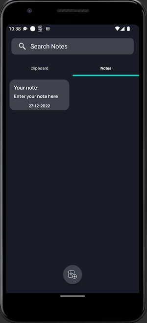 Clipboard & Notes Manager Screenshot 2
