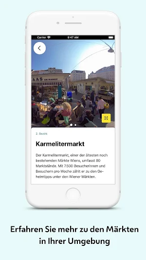 Wiener Märkte Screenshot 2