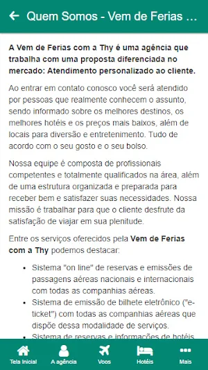 Vem de Ferias com a Thy Screenshot 1