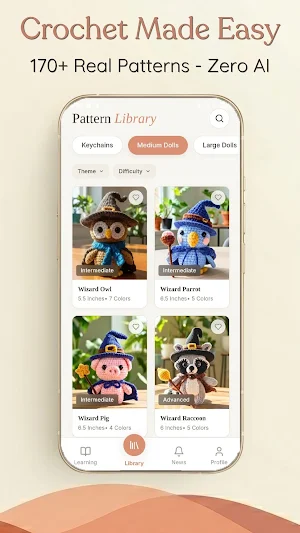 Cozy Loops - Crochet Patterns Screenshot 1
