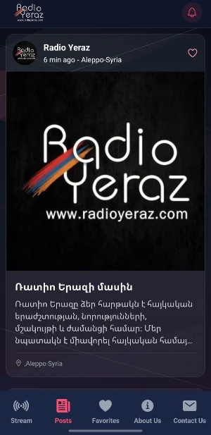 Radio Yeraz Screenshot 1