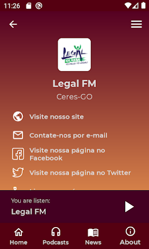 Rádio Legal FM 101,9 Screenshot 1