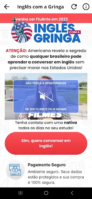 Inglês com a Gringa Screenshot 1