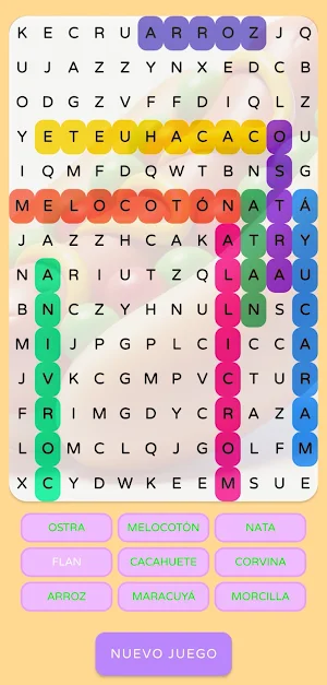 Word Search: Food Screenshot 3