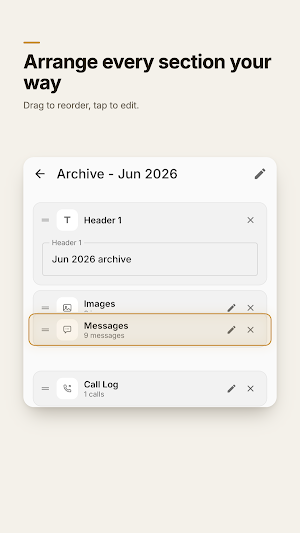 2doc: SMS, Chat & Data to PDF Screenshot 2