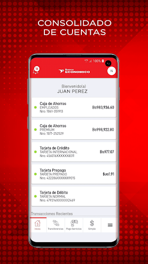 Banco Económico Screenshot 1
