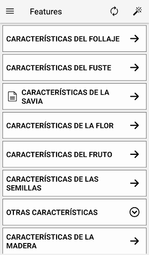 ID Species UICN Screenshot 1