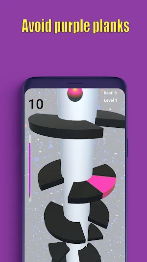 Ball Jump Game 3D Screenshot 1