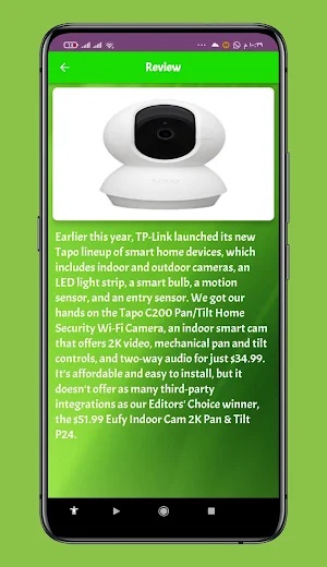 Tapo C200 WiFi IP Camera guide Screenshot 2