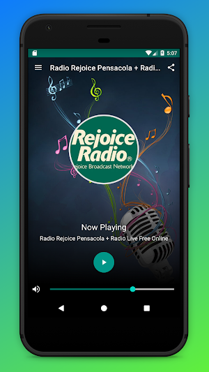 Rejoice Radio Pensacola FM App Screenshot 0