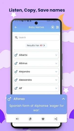 Spanish Baby Names Screenshot 3