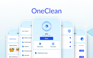 OneClean: Launcher & Cleaner Screenshot 0