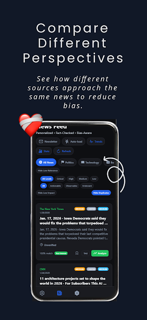 Spineen: Smart News & Insights Screenshot 2