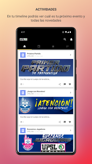 UPSL México Screenshot 0