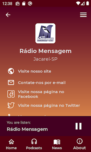 Rádio Mensagem 1470 AM Screenshot 1