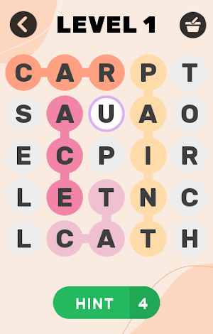 Bubble words - find words Screenshot 1