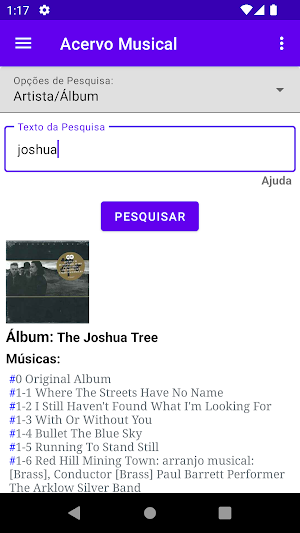 Acervo Musical Screenshot 2