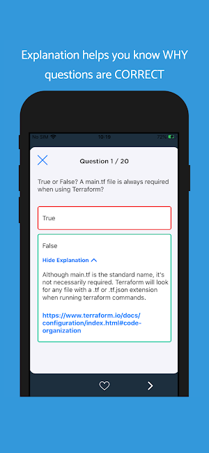 Terraform Associate Exam 2022 Screenshot 1