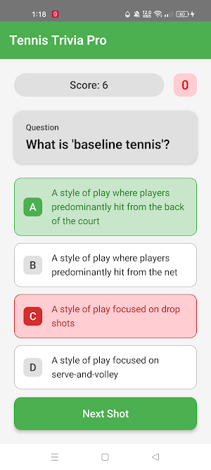 Tennis Trivia Pro Screenshot 3
