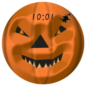 Pumpkin Halloween Watch Face Screenshot 3