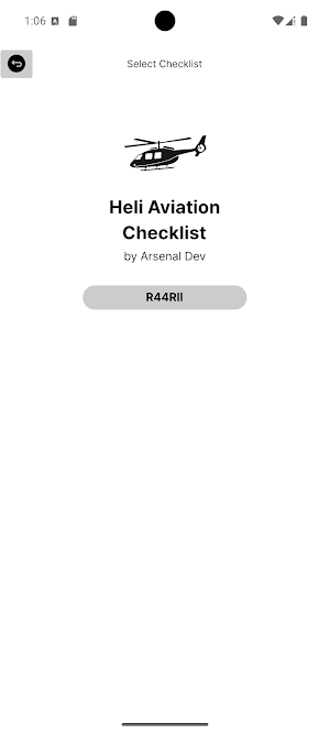Heli Aviation Checklist Screenshot 1
