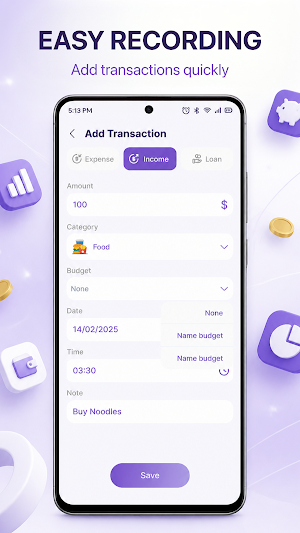 Daily Money Tracker Screenshot 0