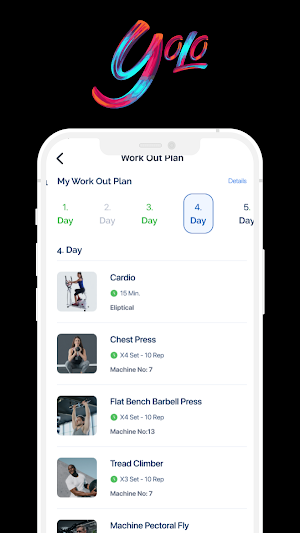 YOLO FITNESS Screenshot 1